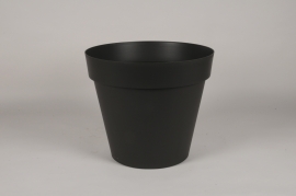 A000DB Dark grey toscana pot D30cm H27cm