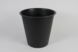 A030A5 Black plastic conical bucket D32.5cm H31cm