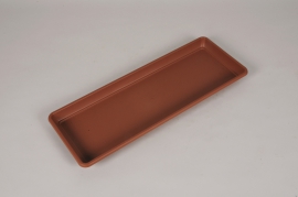 A042DB Terracotta plastic saucer 52x20cm