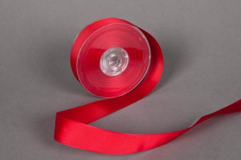 Silk ribbon 1 cm,red