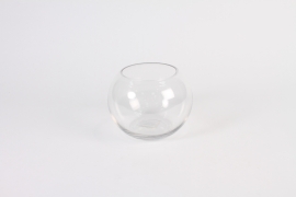 A356I0 Glass sphere vase D14.5cm H12cm