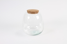 A358I0 Glass terrarium D17cm H20cm