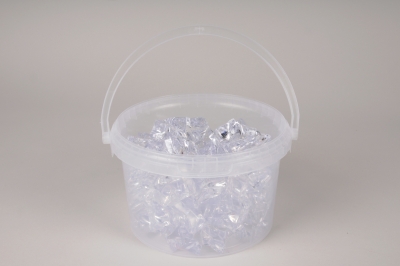 2.5 Litre Round Clear Bucket