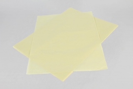 A629QX Paquet de 240 feuilles papier de soie jaune pâle 50x75cm