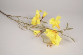 a844nn Handroanthus artificiel jaune H85cm