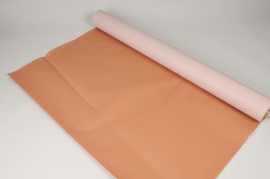 A845QX Pink / orange kraft paper roll 80cmx50m