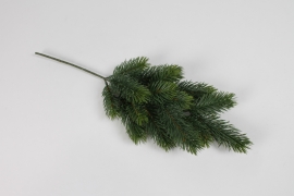 AM-000230 Branche de sapin artificiel vert H49cm