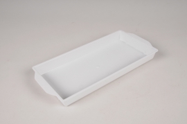 B213QV Bundle of 25 white plastic bowls L26cm