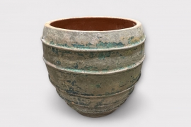 CA-000014 High green ceramic pot D85cm H90cm