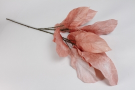 DI-000318 Pink velvet artificial philodendron H120cm 