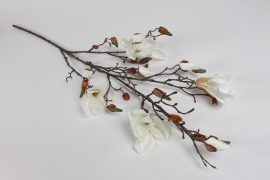 DI-000333 Cream artificial magnolia H110cm