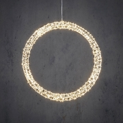 DQ-000512 Cercle en métal 800 LED blanc chaud D36cm