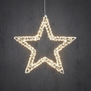 DQ-000515 Warm white metallic star 800 LED D36cm