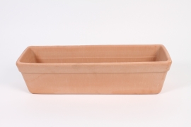 KF-000032 Bleached terracotta planter 60x19cm H16cm