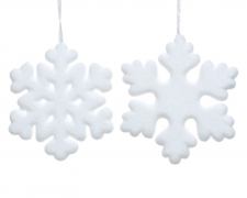 KI-000521 Assorted white foam flake D42cm