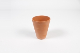 OR-000026 Cache-pot en terre cuite D9cm H11cm