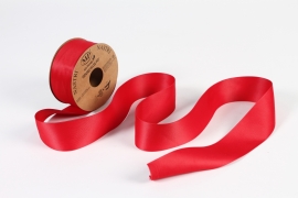 UN-000655 Dark red fabric ribbon 40mm x 20m