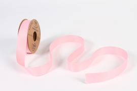 UN-000667 Pink fabric ribbon 25mm x 20m