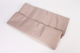 UN-000673 Matte beige satin fabric 150cm x 3m