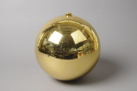 X003ZY Bright plastic ball gold D15cm