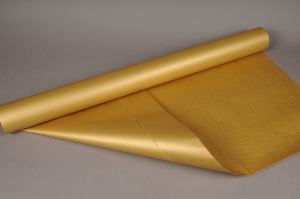 Double Sided Kraft Paper Roll Gold 80cmx40m