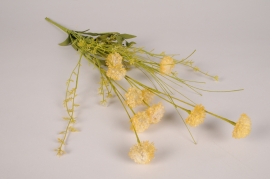 x197el Yellow artificial armeria H61cm 