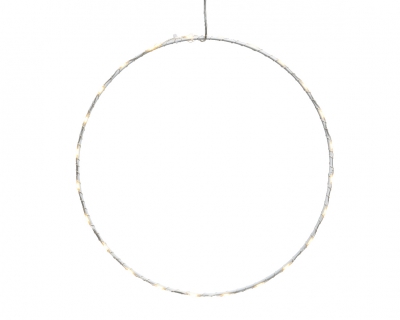 X237KI White metal 80 LED circle D75CM 