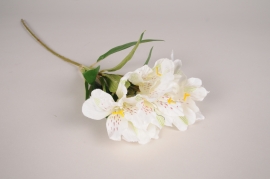 x425am White artificial alstroemeria H61cm