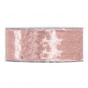 X500UN Pink fabric ribbon 40mm x 10m