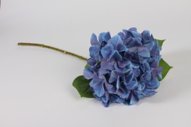 x510am Purple blue artificial hydrangea H65cm