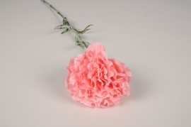 x583ee Pink artificial dianthus H67cm