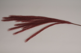 x614ee Burgundy artificial feather H138cm