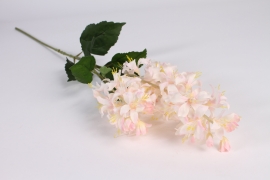 x715ee Light pink artificial campanula H100cm