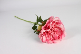 x720ee Pink artificial peony H58cm