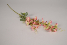 xa28nn Pink artificial sweet pea H69cm