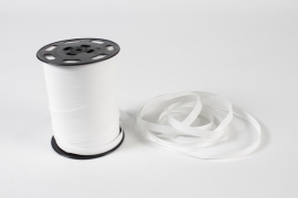 XR-000020 Matte white curling ribbon 10mm x 250m