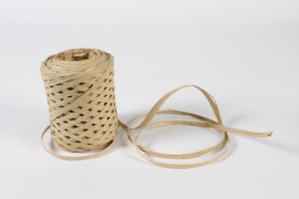 XR-000028 Roll of natural synthetic raffia 200m